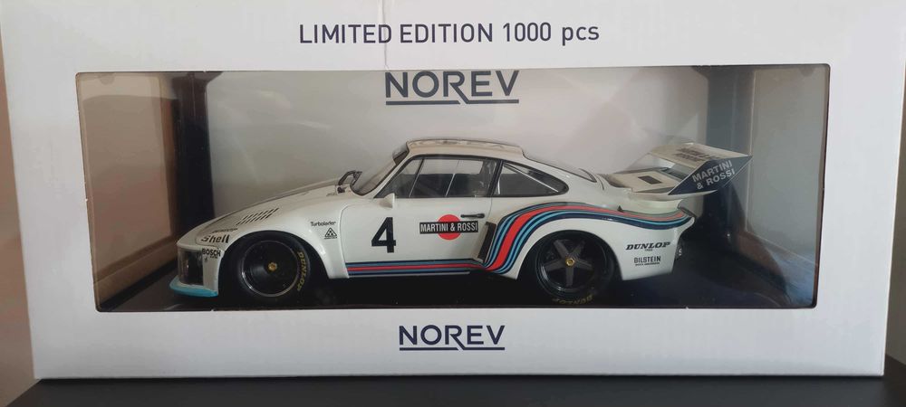 Porsche 935 Martini #4 Winner 6h Watkins Glen 1976 Norev 1:18