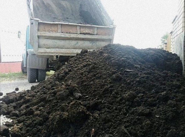 Доставка чернозем, навоз