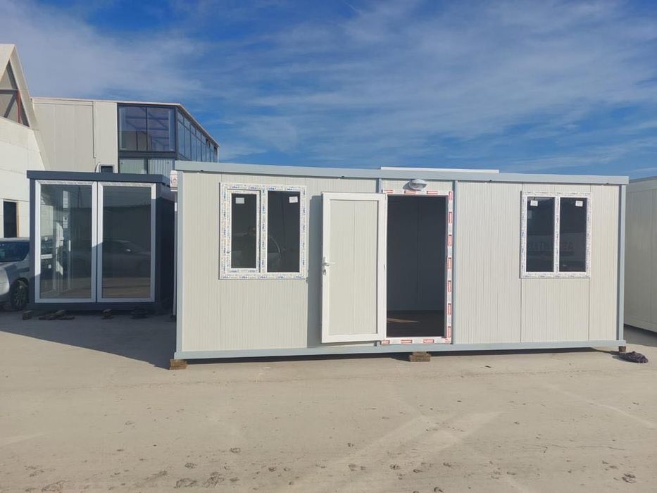 Жилищен контейнер/Сглобяема къща/Офис/Павилион/WC/Мобилен фургон/склад