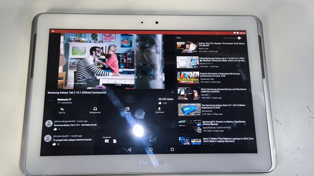 Планшет Samsung Galaxy Tab2 10.1 P5110