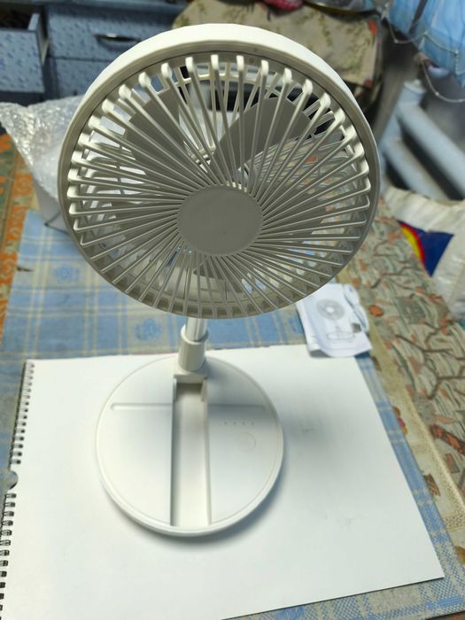 Ventilator portabil si pliabil cu acumulator
