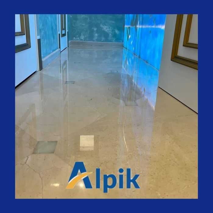 Диамантено шлайфане на мрамор и мозайка