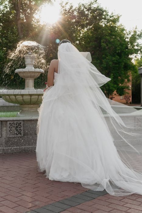 Платье свадебное Лебедь