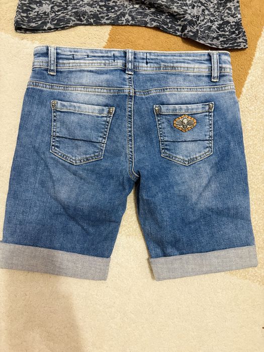 Дънки къси Philipp Plein + Тениска