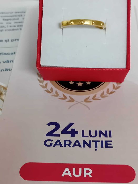 Inel aur 18k 1.61gr[Tomesti-b18045.1:]-Garantie 2 ani!