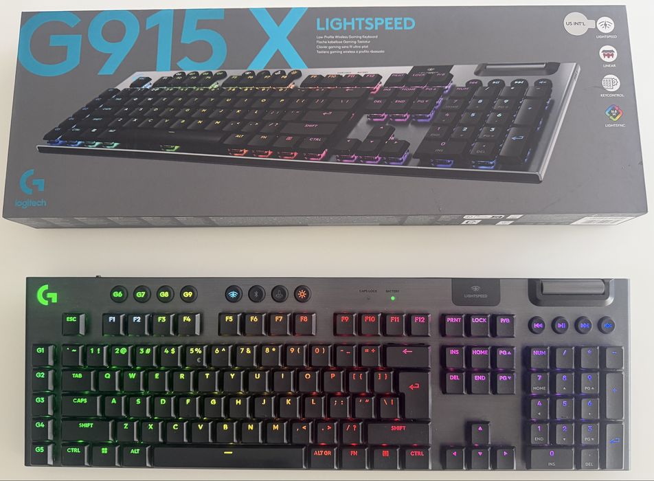 Продавам клавиатура Logitech G915 X Lightspeed