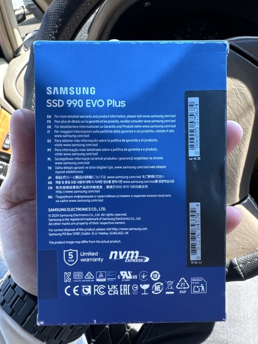 Ssd m2 samsung 990 evo plus 1tb