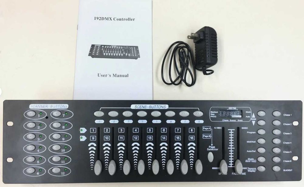 DMX512 Disco 192 Controller — DMX пульт управления