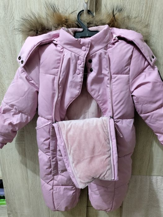 Зимний комбинезон на девочку