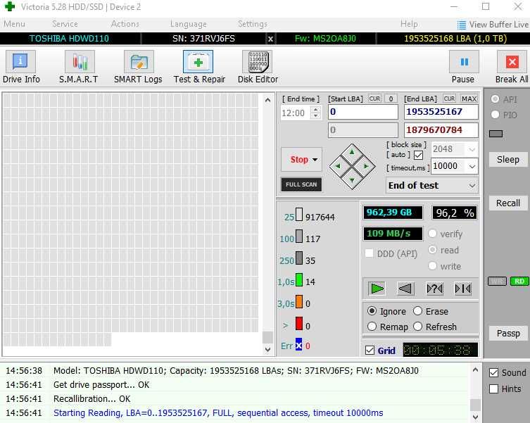 Жесткий диск HDD хард 1000 Гб, 1 ТБ