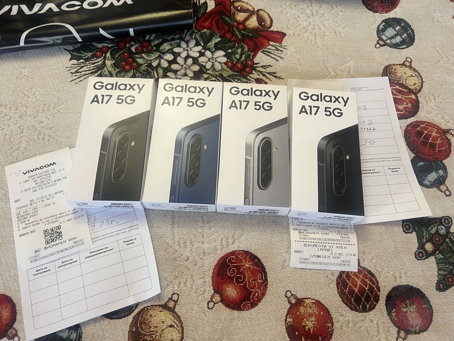 Samsung Galaxy A17 5G 128GB Гаранция 2г. към Vivacom Samsung ultra 22