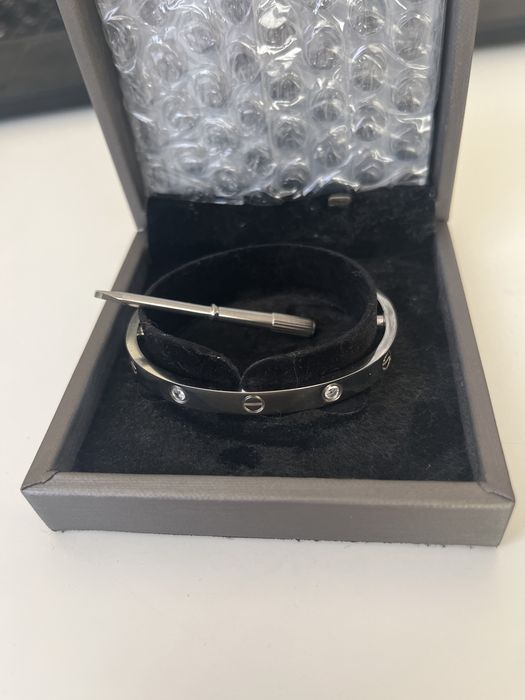 Гривна Cartier сребърна