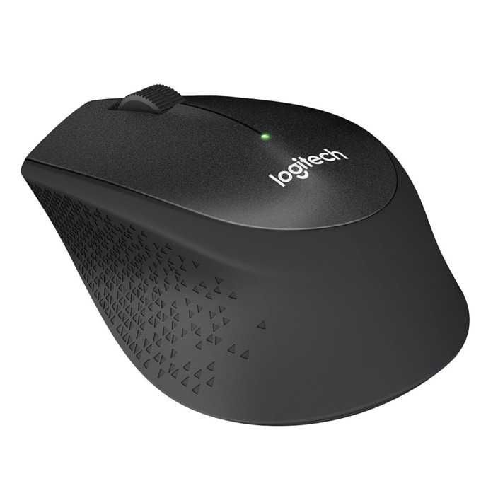 Безжична мишка Logi M330, Тиха, Black
