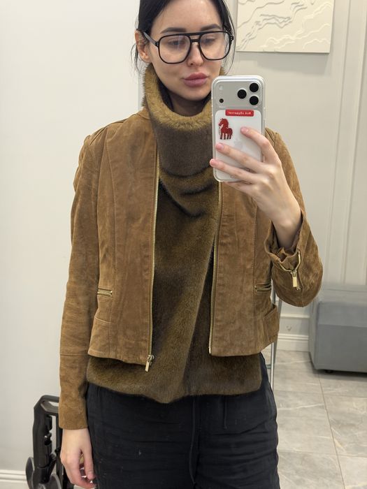 Куртка замша денская