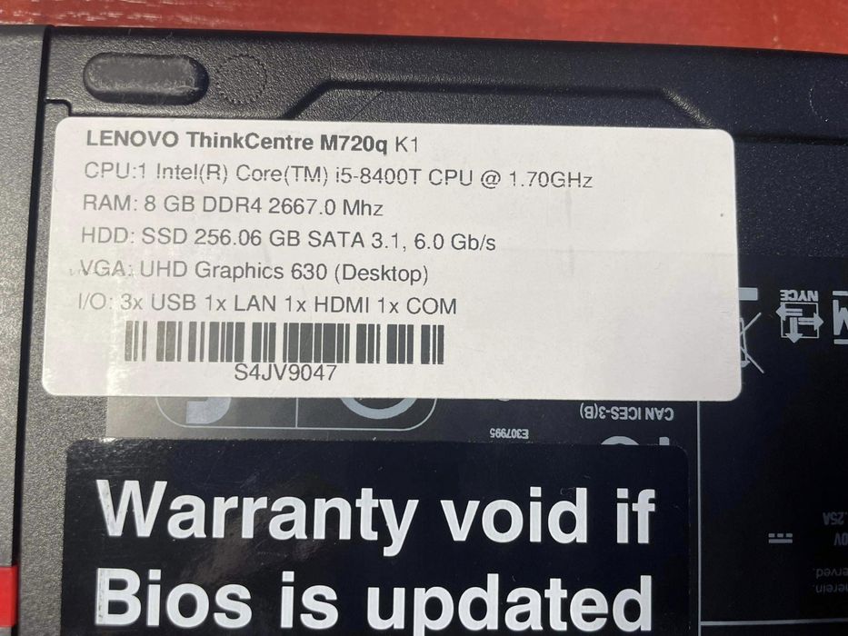 Lenovo ThinkCentre M720q K1