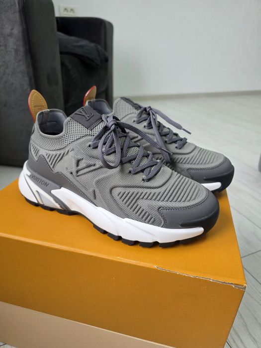 Adidasi Louis Vuitton LV Runner Tatic, Sneakers Premium Noi Full Box