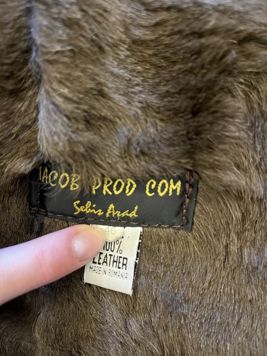 Cojoc din piele naturala