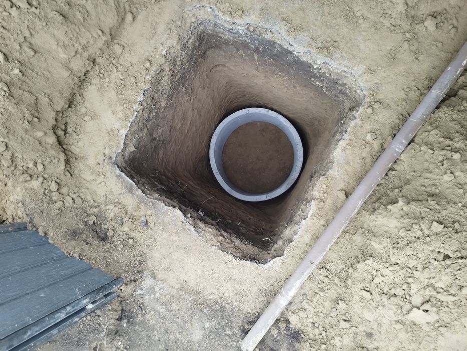 Септик под клють.