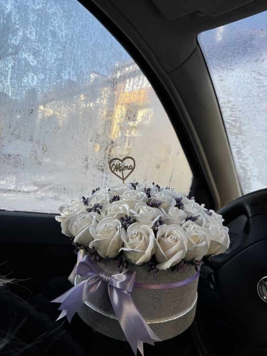 Aranjamente din flori de sapun