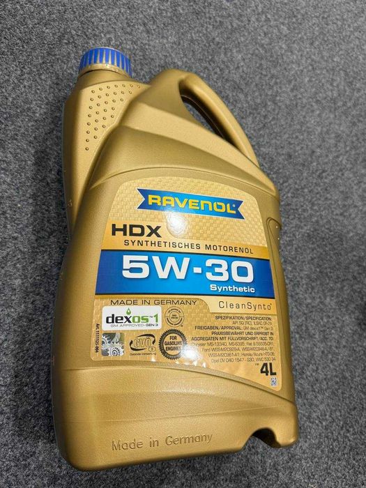 Моторное масло Ravenol из Германии