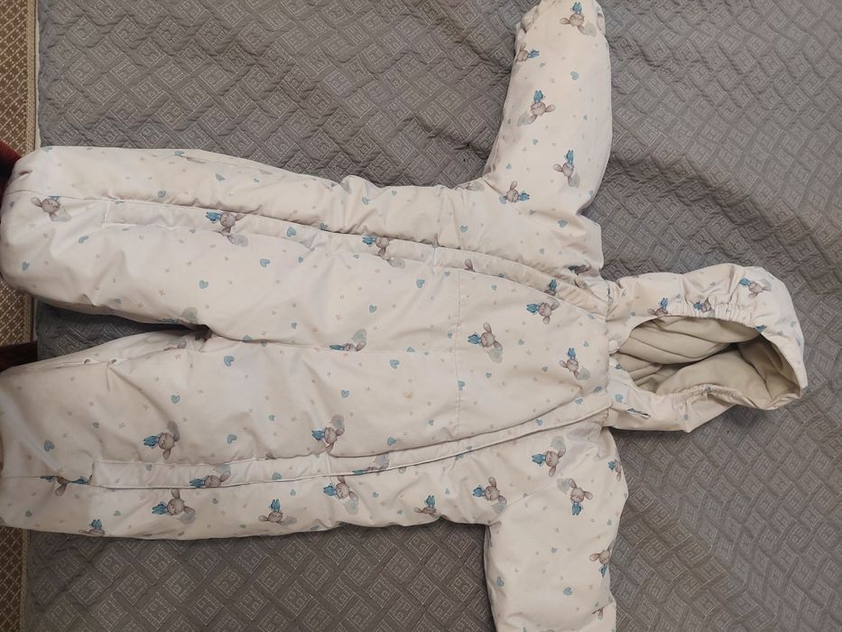 Зимний детский комбинезон