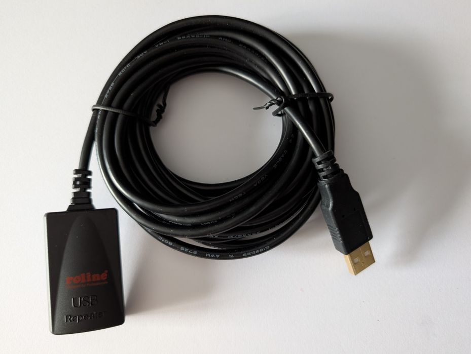 Cablu extensie USB-A Roline 5 metrii - nou