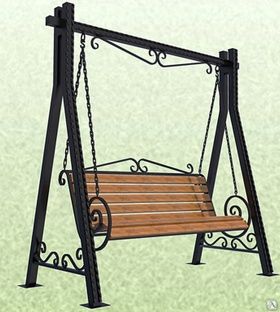 Качели лофт металл каркас