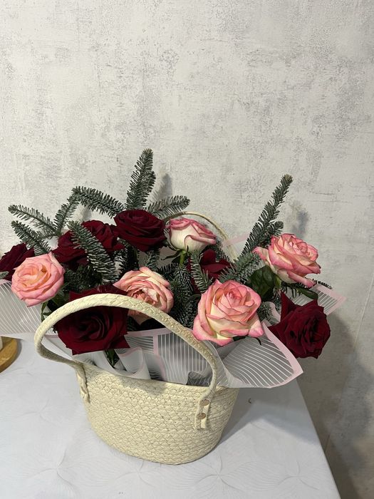 Свежие букеты цветы