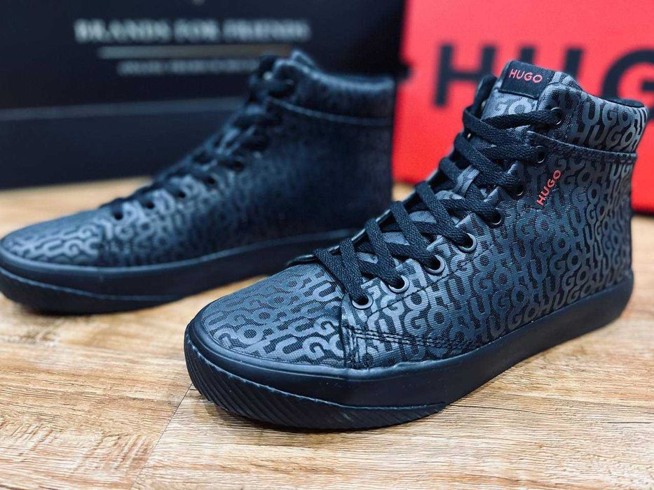 Hugo мужские высокие кроссовки РАЗМЕР 40