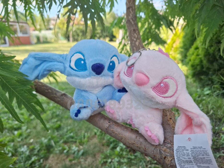 Плюшена играчка Лило и Стич Ключодържател, Плюшен ключодържател Lilo S