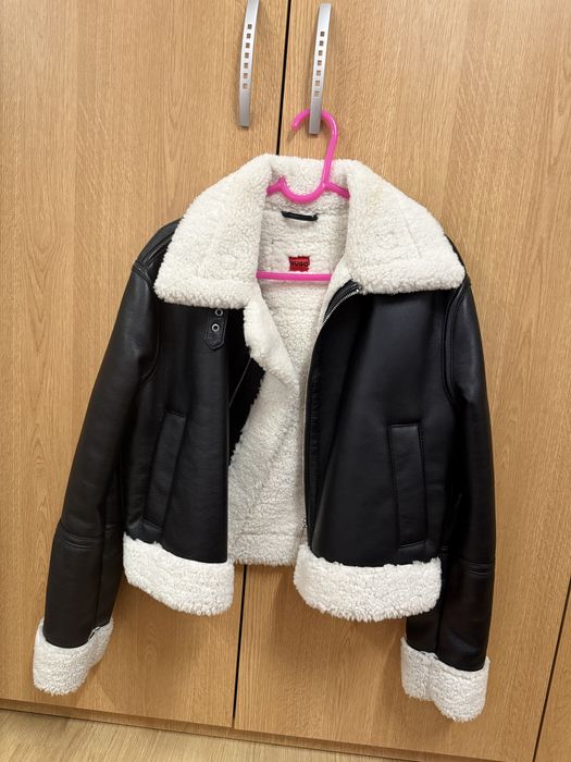 Яке oт едтествена кожа Zara , Hugo