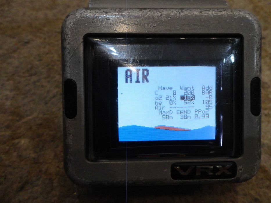 Водолазен компютър Delta P - VRX