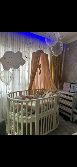 Krovat bolalar uchun hamma komplekti bilan