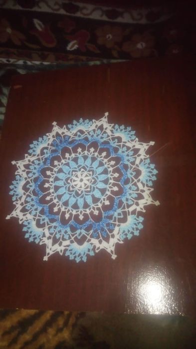 Вязаные салфетки