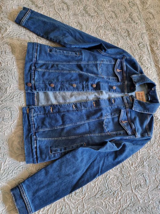 Ново Дънково яке Denim Project 'Kash' Тъмносиньо