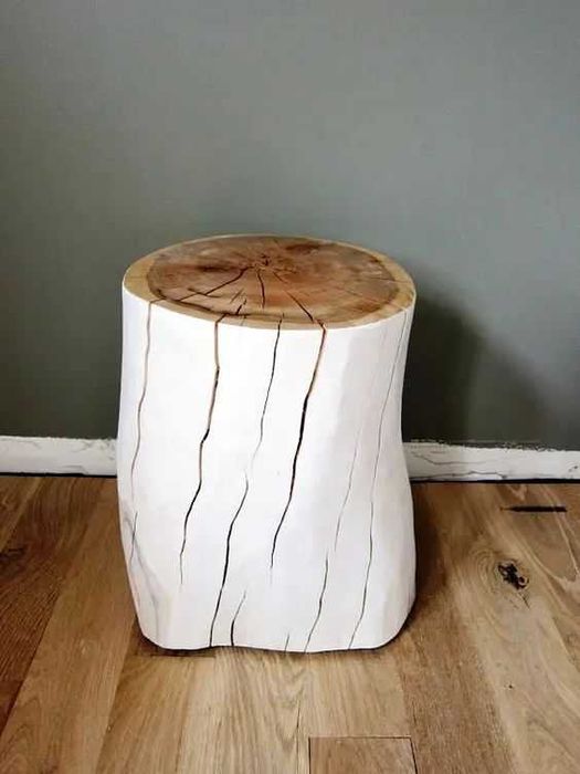 Stump Table - Пън масичка Помощна кафе масичка маса хол спалня градина