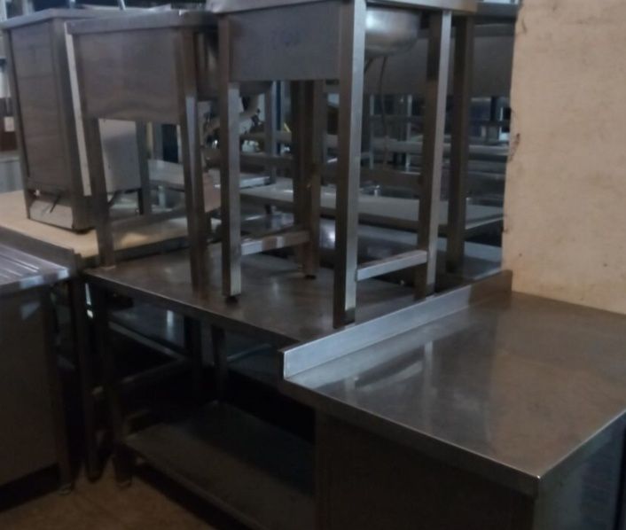 Столы и мойки из нержавейки