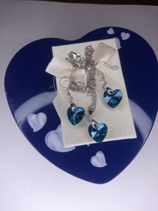 Комплект колие и обици