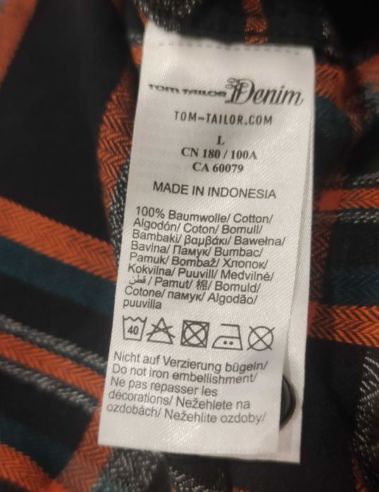 Camasa Tom Tailor NEGRU