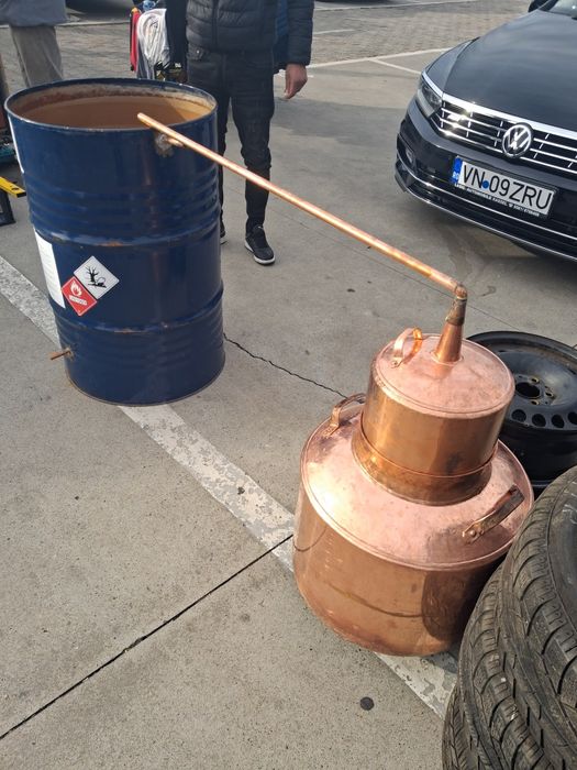 Cazan de tuica din cupru avem in stoc toate marimele
