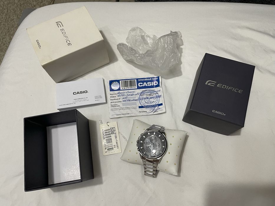 Часы Casio Edifice! ETD-310D-1AVUEF