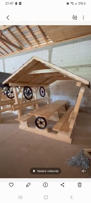 Foisor pentru gradina sau terasa