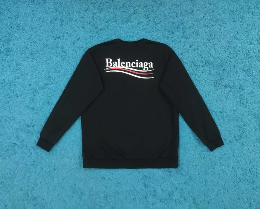 Bluza Balenciaga Political Campaign Black