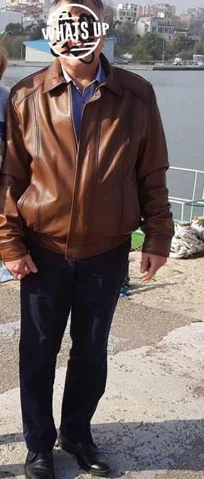 Geaca de piele barbateasca