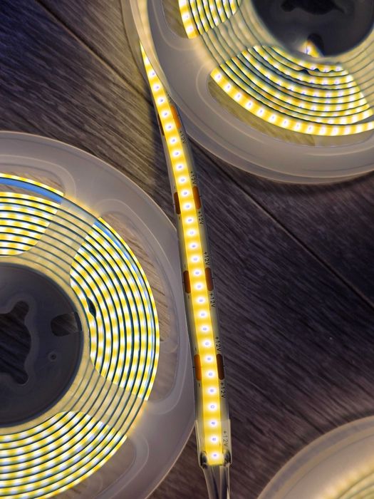 Bandă LED COB Lichaser 12V, Alb Cald, 6×2m, dimmer touch