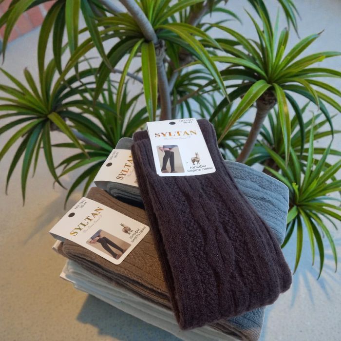 Женские тёплые гольфы