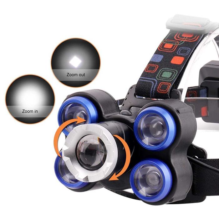 Челник (1 CREE/T6 диод + 4 LTS LED) диода