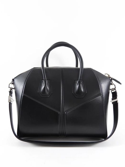 Черна кожена чанта Givenchy Antigona
