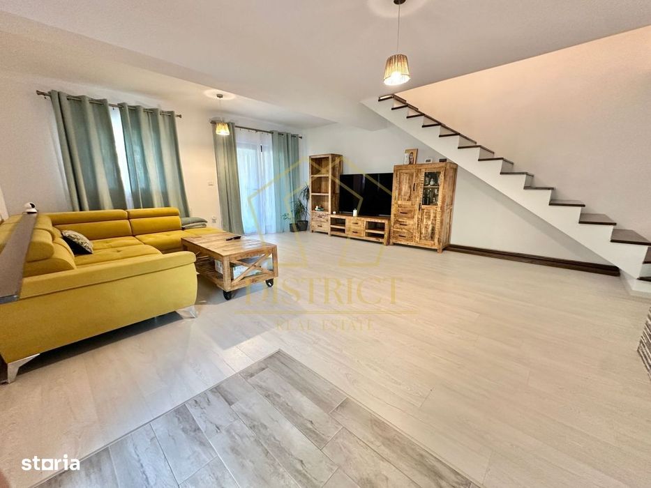 Duplex cu 4 camere si dressing mobilat in Giroc zona Planetelor la asf