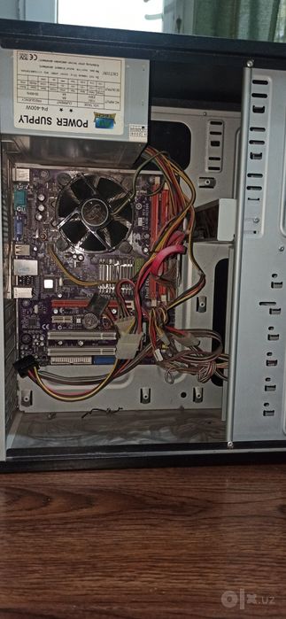Системный блок ПК (LGA775 / DDR2 2GB / БП 400W) + клавиатура и мышь